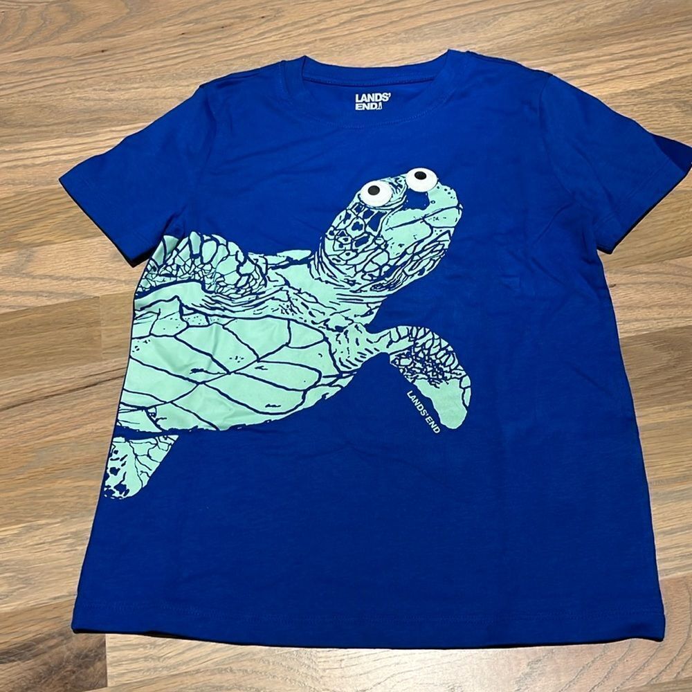 Lands’ End Sea Turtle Googly Eye T Shirt